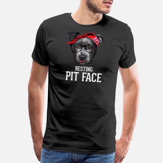 pitbull face shirt